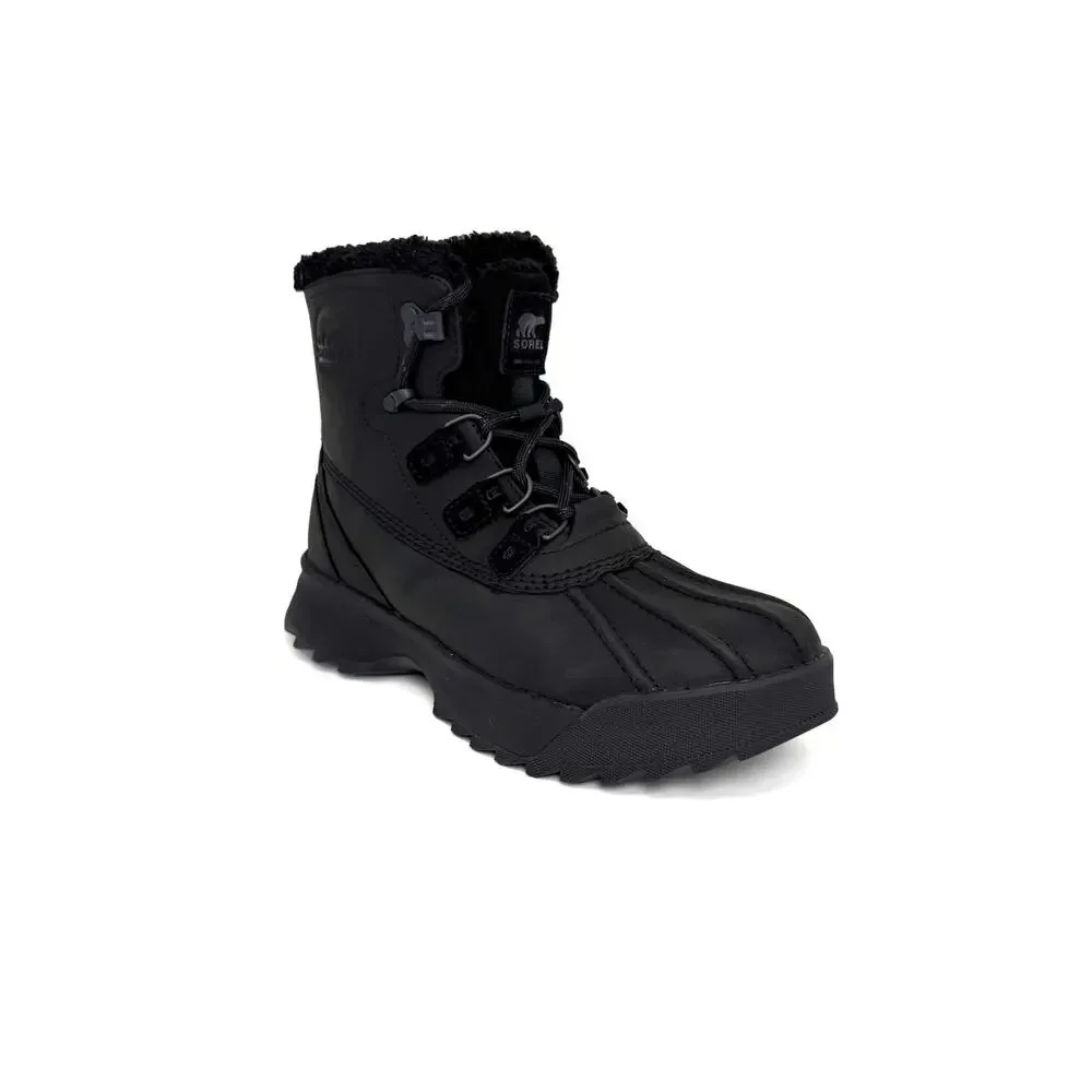 Sorel Scout 87' Lux WP Men's Winter Boots Black Leather Size 13 New